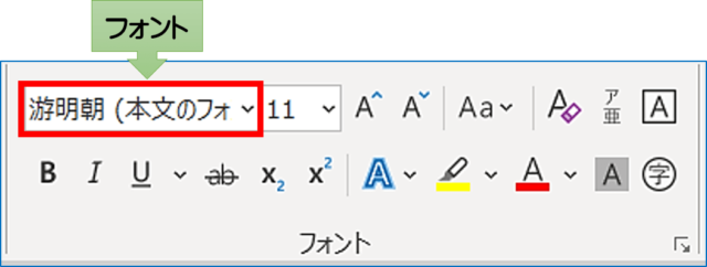 ワードで文字を大きくする 色を変える 書体を変更する フォントの編集ボタンを解説 初心者でもわかるパソコン操作