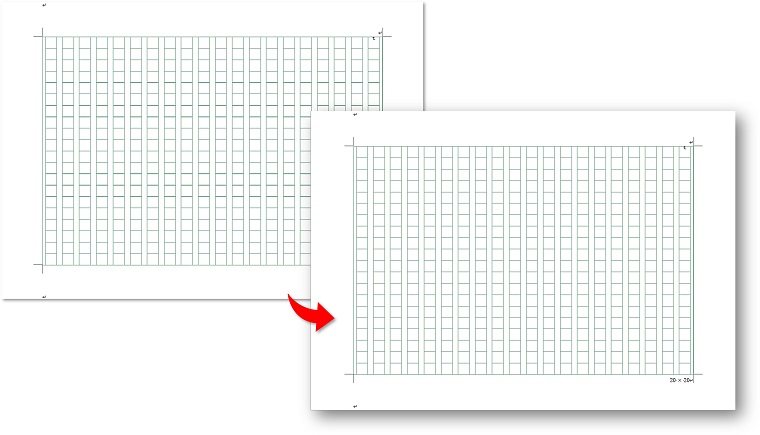 Word 400字詰め原稿用紙に設定 ワードで作文用紙を作る方法 ちあきめもblog