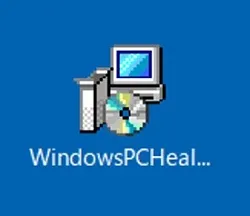 PC正常性チェックアプリのダウンロードファイル画像